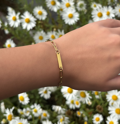 Bracelet Oria - Acier inoxydable, Plaqué Or 18k - Doré et Argenté