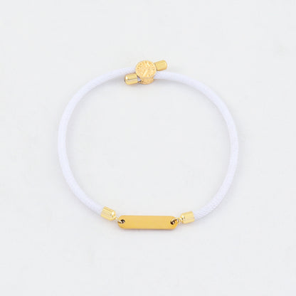 Bracelet Tyla - Acier inoxydable - Noir ou Blanc