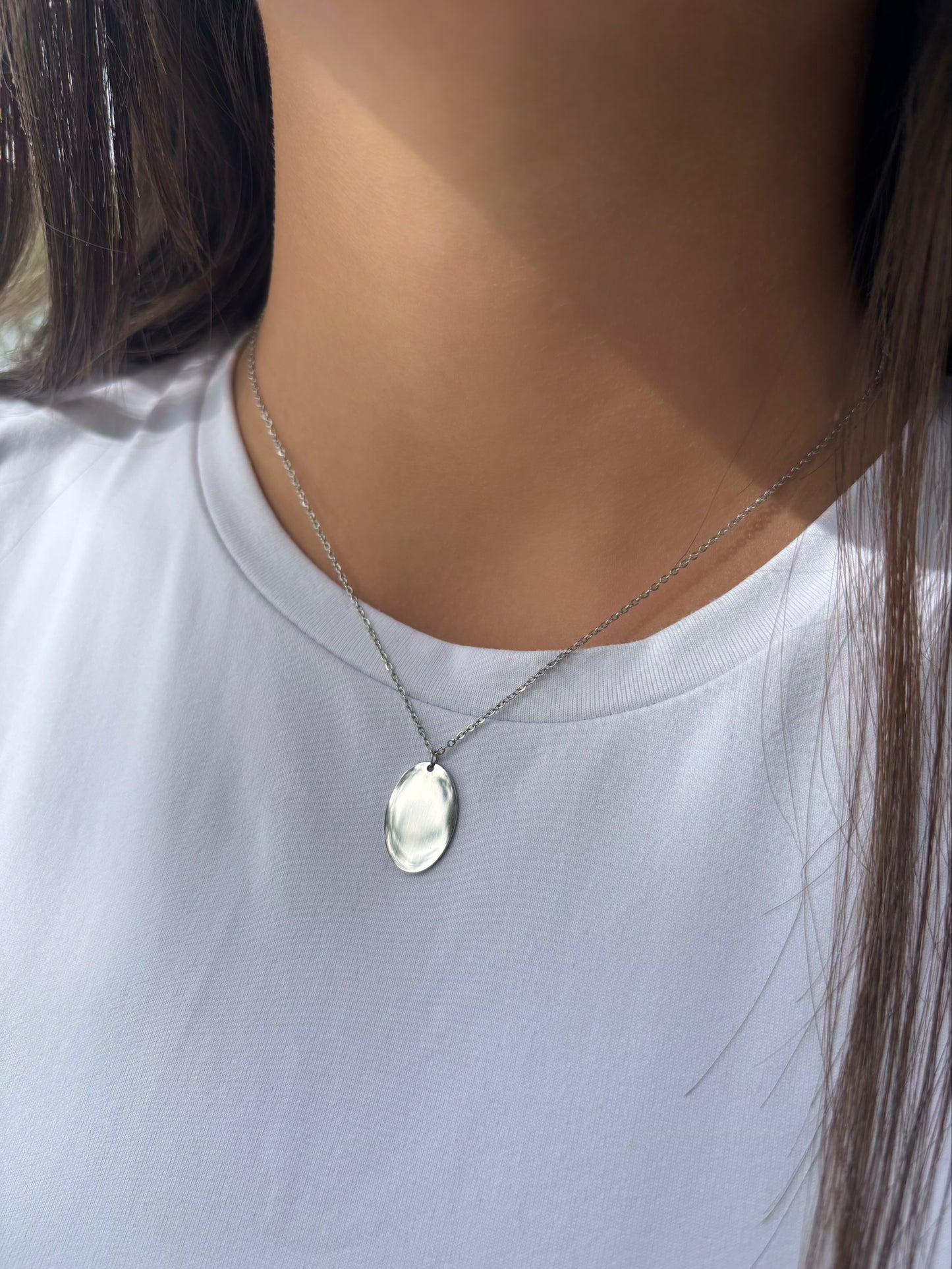 Collier Esmée - Acier inoxydable, Plaqué Or 18k - Doré et Argenté