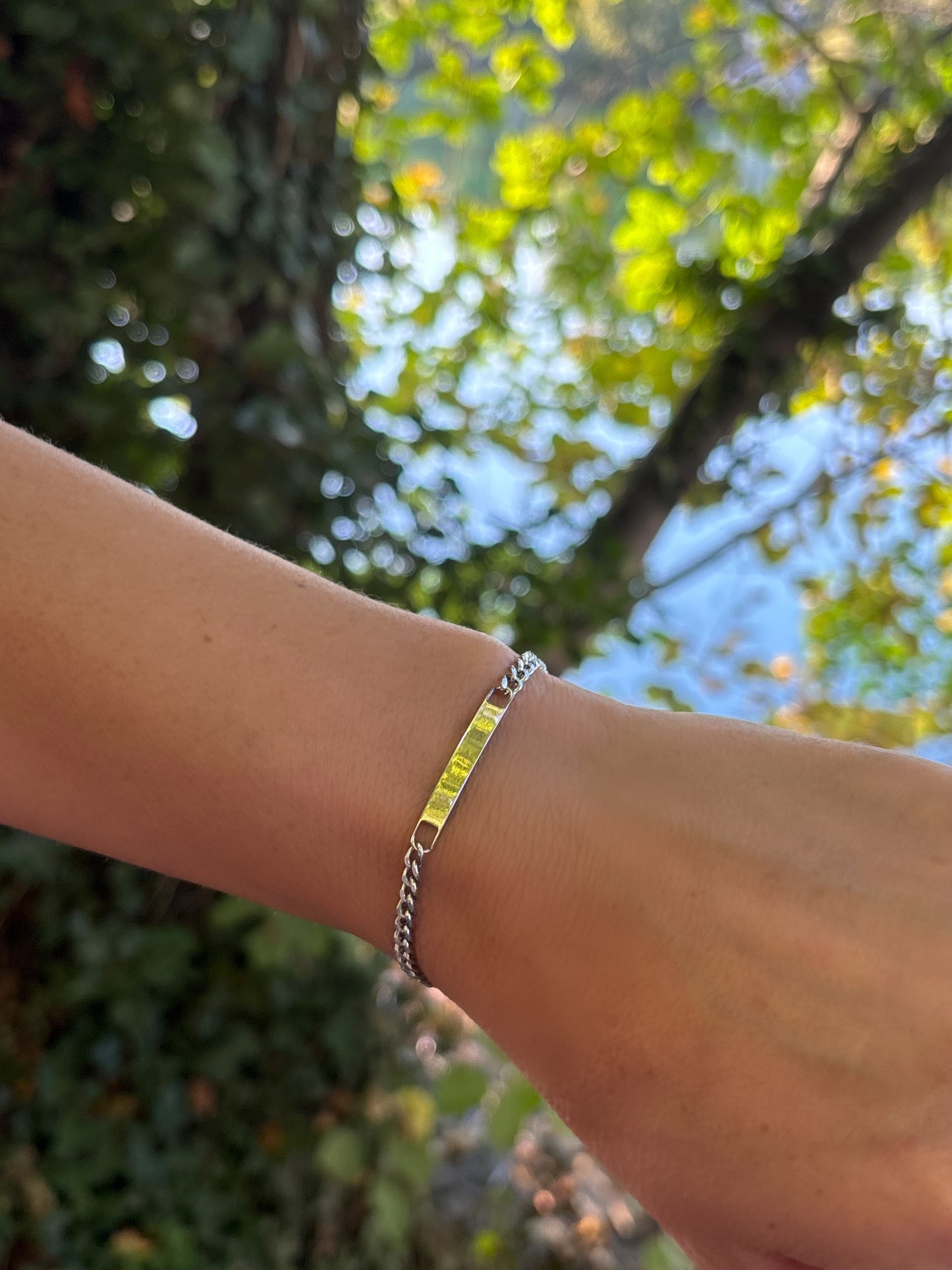 Bracelet Idyr - Acier inoxydable, Plaqué Or - Argenté