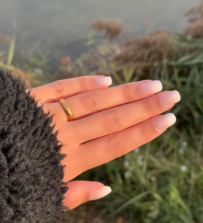 Bague ZAYM - Acier inoxydable - Doré ou Argenté