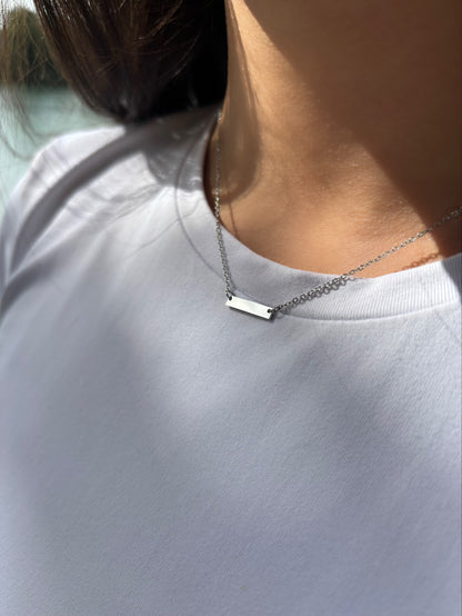 Collier Yara - Acier inoxydable, Plaqué Or 18k - Doré et Argenté