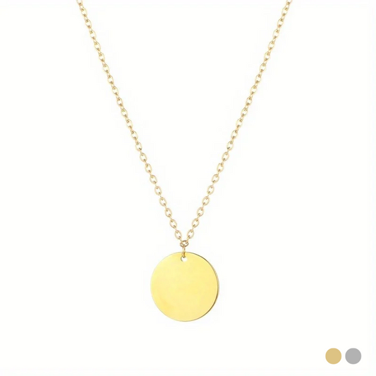 Collier Alma - Acier inoxydable, Plaqué Or 18k - Doré et Argenté