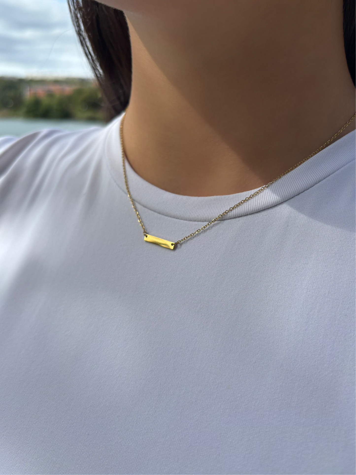 Collier Yara - Acier inoxydable, Plaqué Or 18k - Doré et Argenté