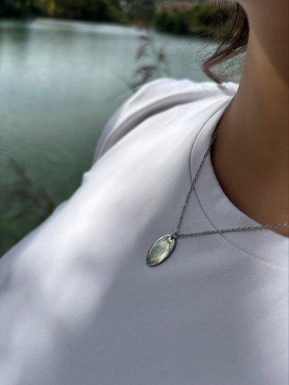 Collier Esmée - Acier inoxydable, Plaqué Or 18k - Doré et Argenté
