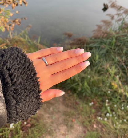 Bague ZAYM - Acier inoxydable - Doré ou Argenté