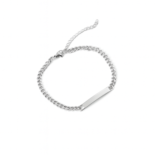 Bracelet Idyr - Acier inoxydable, Plaqué Or - Argenté