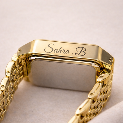 Montre Leya personnalisable - Gravure offerte